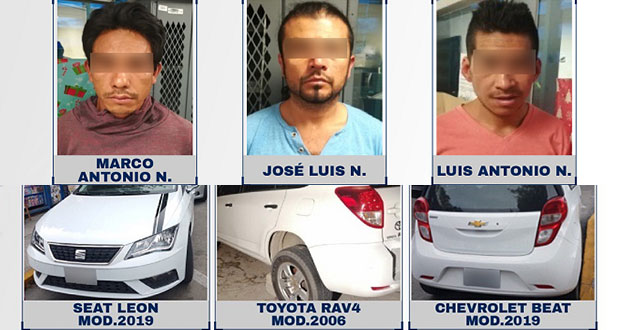 FGE desarticula a banda relacionada con robo de vehículos