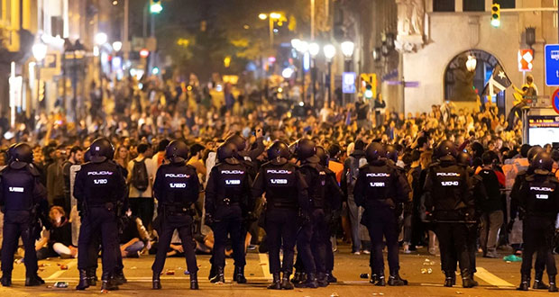 Independentistas de Cataluña inician serie de protestas en Barcelona