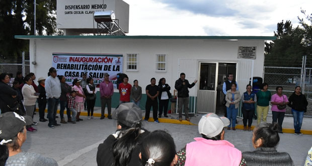 Ixcaquixtla abre casa de salud comunitaria en Santa Cecilia Clavijero