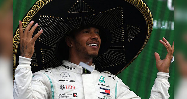 Piloto inglés Hamilton gana por 2ª vez Gran Premio de México