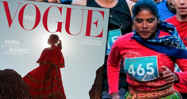 Lorena Ramírez, corredora rarámuri, aparece en portada de Vogue