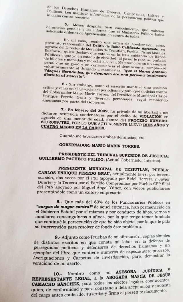 Periodista busca libertad tras 10 años preso por “fabricación” en marinismo