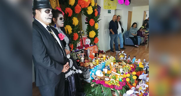 Personal del servicio de limpia realiza concurso de ofrendas