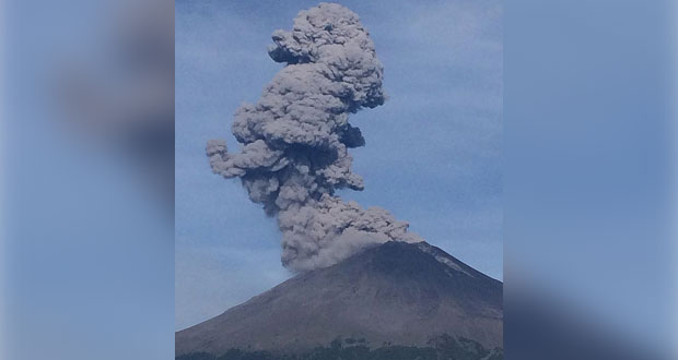 Popo, con 193 exhalaciones y 20 explosiones; sigue en Amarillo Fase 2