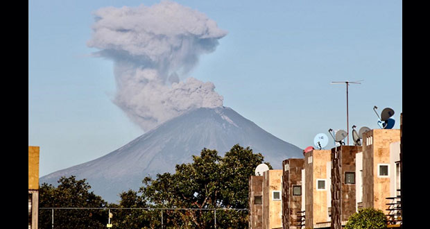 Popocatépetl registra 153 exhalaciones; alerta sigue en amarillo 2