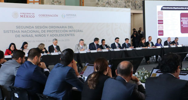 Puebla se une a la estrategia nacional de protección infantil