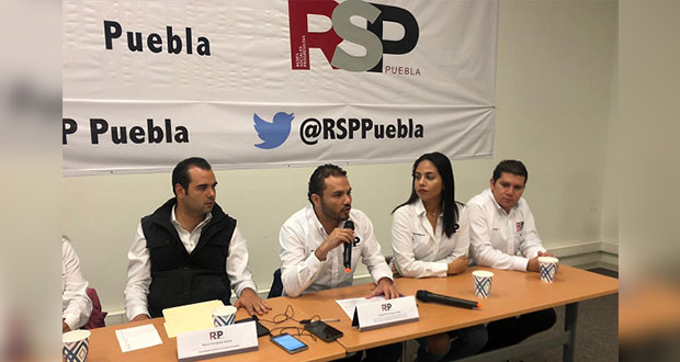 RSP de Puebla respaldan a yerno de Gordillo como líder nacional