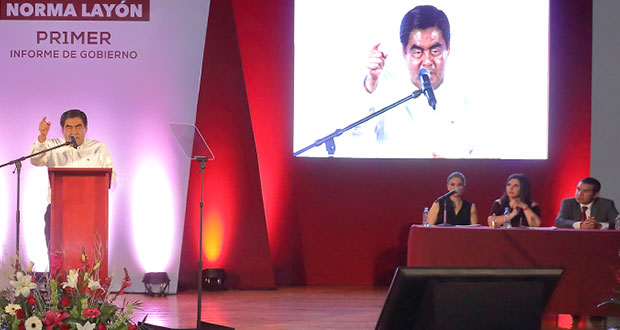 En San Martín Texmelucan se impondrá Estado de Derecho: Barbosa