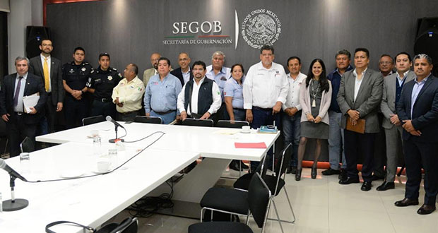 Segob federal se compromete a revisar demandas de Amotac