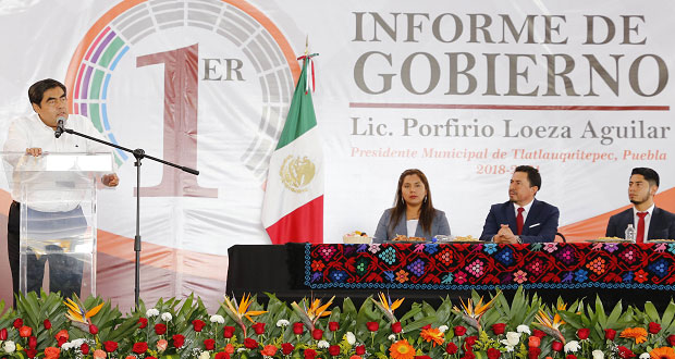 Tlatlauquitepec será una de las 32 regiones de Puebla, afirma gobernador
