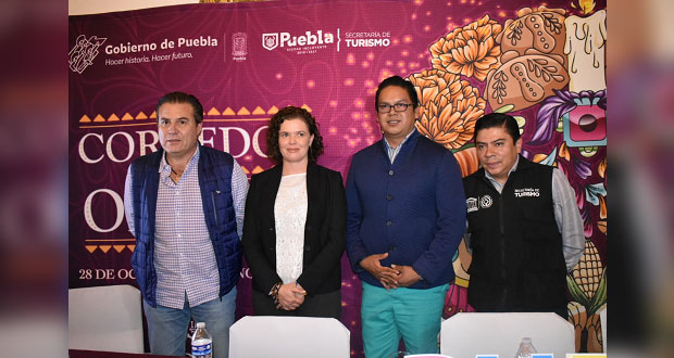 Turismo de Puebla promociona Festival del Día de Muertos en Tlaxcala