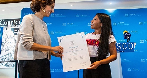 Unesco nombra a Yalitza Aparicio embajadora de buena voluntad