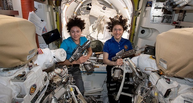 Primera caminata espacial de mujeres astronautas en 54 años