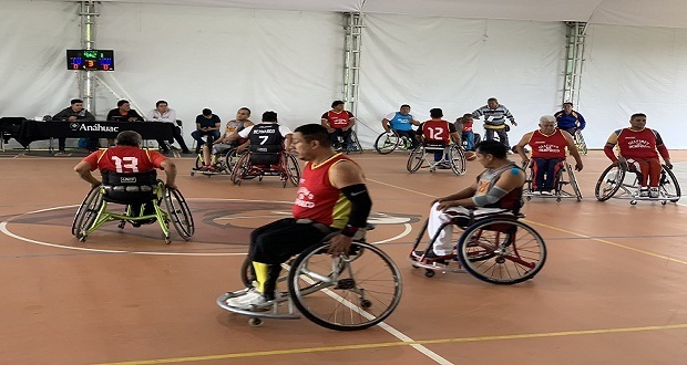 San Andrés destaca en campeonato de basquetbol en silla de ruedas.