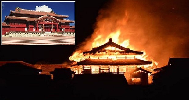 Se incendia el castillo Shuri en Japón, era Patrimonio Mundial