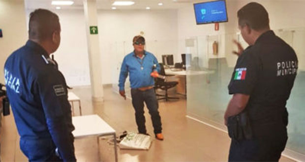 Abaten a hombre por tomar rehenes en Banamex de Pachuca