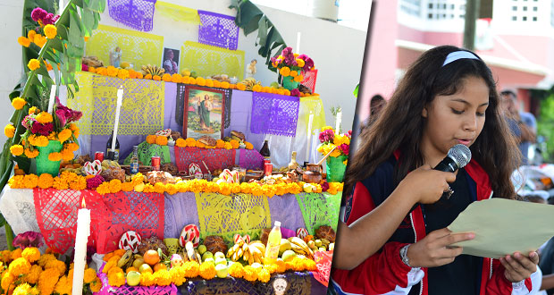 Antorcha busca rescatar tradiciones de Día de Muertos en Izúcar