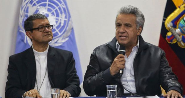 Presidente de Ecuador deroga ajustes económicos y cesan protestas