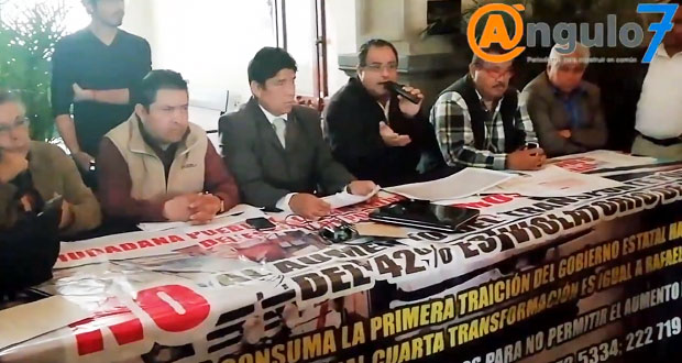 Proponen crear consejo ciudadano para vigilar mejora del transporte en Puebla