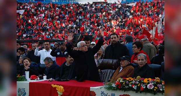 En 45 aniversario, Antorcha llama a alianza que rebase a la 4T