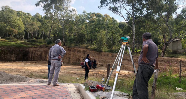 Colonia Nueva España, en Amozoc, tendrá cancha de basquetbol, afirman