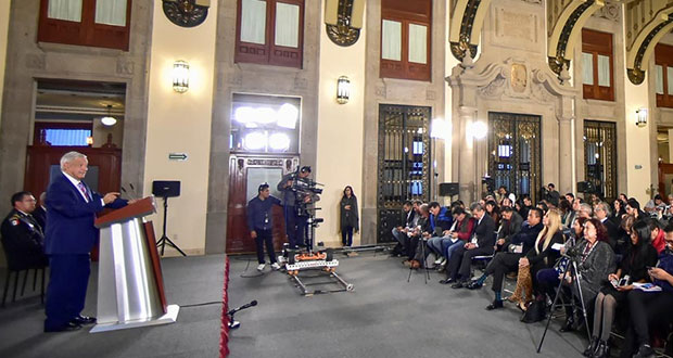 “Cooperación sí, intervencionismo no”, responde AMLO a Trump