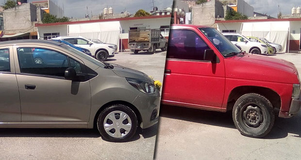 Mediante arco de seguridad de Cuapiaxtla, recuperan 2 vehículos
