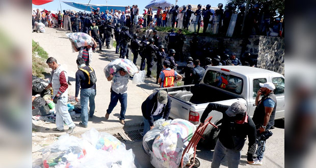 Decomisadas, 15 toneladas de ropa extranjera en San Isidro