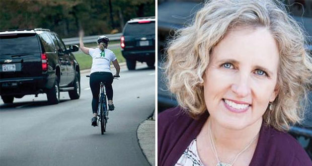 Ciclista despedida por insultar a Trump gana elecciones en Virgina