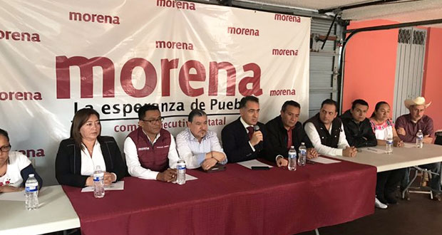 Morena en Puebla no tendrá comité provisional, sostuvo Bracamonte