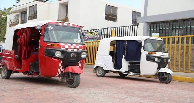 Mototaxis, un “mal necesario” en municipios de Puebla, admite Collantes