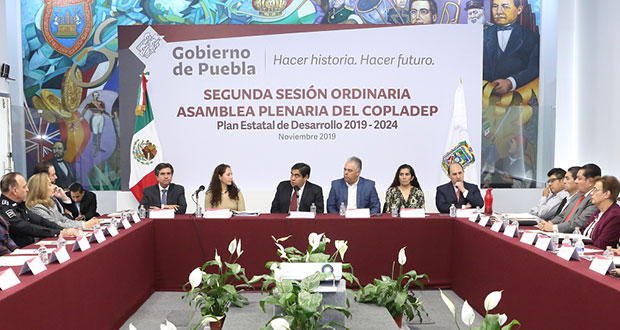 Aprueban Plan Estatal de Desarrollo 2020-2024 para Puebla