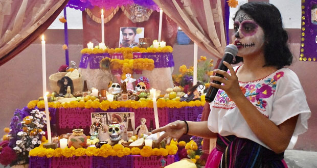 Realiza Antorcha concurso de ofrendas en Atlixco