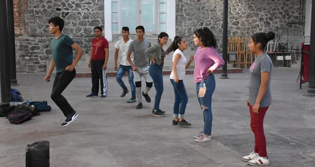Antorcha convoca a alumnos de escuelas de Atlixco a curso de danza