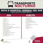 Barbosa pone en operación Transporte Público Nocturno