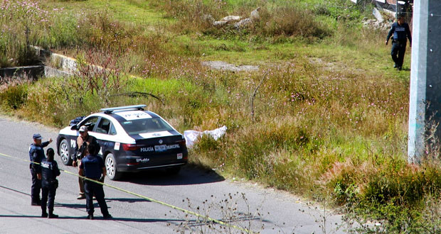 Encuentran cadáver embolsado en Residenciales BUAP