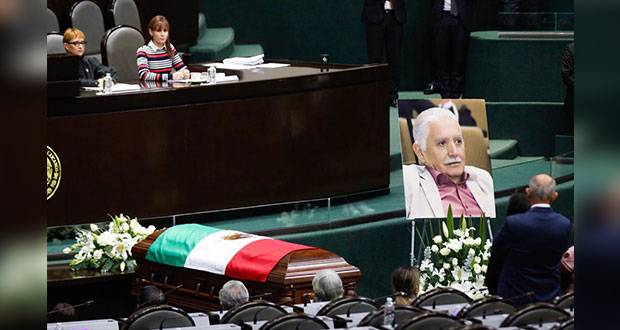 Muere diputado federal de Morena; en San Lázaro, le rinden homenaje