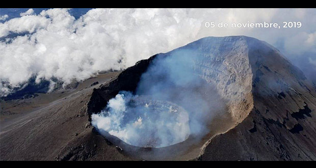 Se forma domo en Popocatépetl y confirman inactividad del Iztaccíhuatl