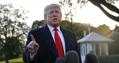 Trump, acusado de 37 delitos federales en plena campaña. Foto: Especial