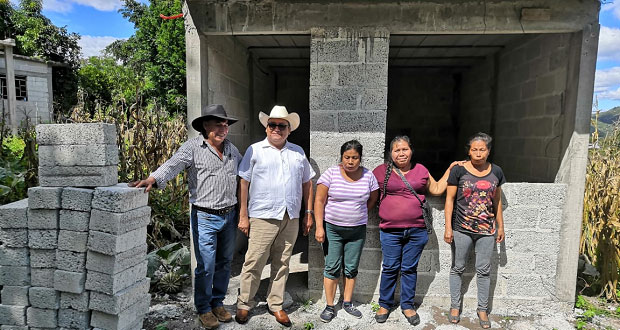 29 familias de Tulcingo serán beneficiadas con vivienda