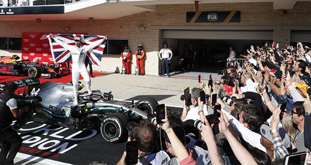 Lewis Hamilton se consagra por sexta ocasión campeón de la Fórmula 1