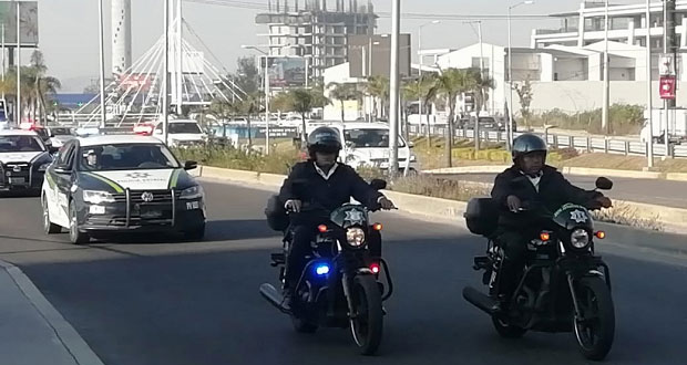 Inicia operativo para patrullar la Atlixcáyotl y reducir delitos