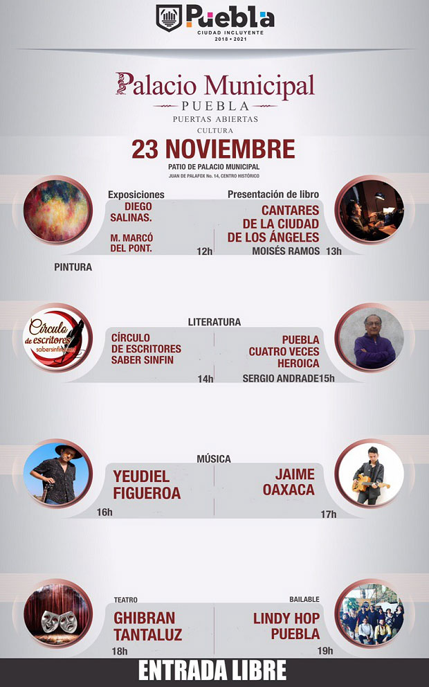 Disfruta de música, arte y libros en el sábado de puertas abiertas