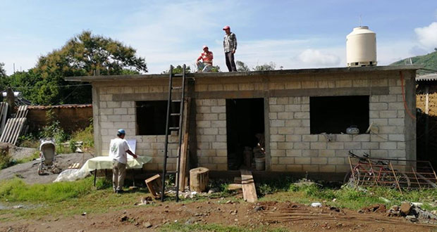 Sedatu gasta en Puebla mil 567 mdp en reconstrucción de viviendas