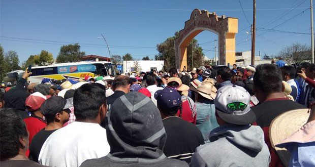 Ante quema de patrulla en Aljojuca, Segob dialoga con pobladores