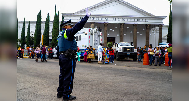 Reporta SSC de Puebla saldo blanco durante Día de Muertos