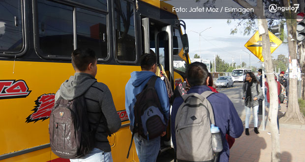 Gobierno dará subsidio de 25 mdp mensuales para tarifa estudiantil: Barbosa