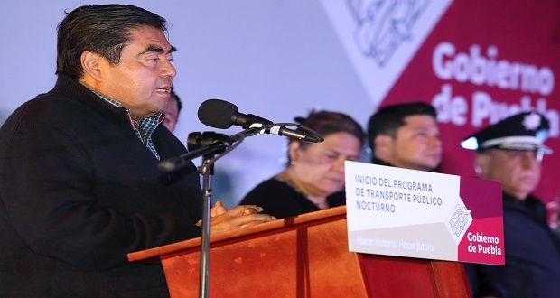 Barbosa pone en operación Transporte Público Nocturno
