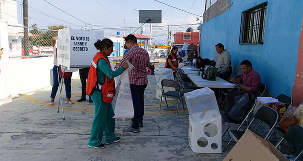 Moyotzingo, con vigilancia especial para plebiscitos del domingo: Méndez