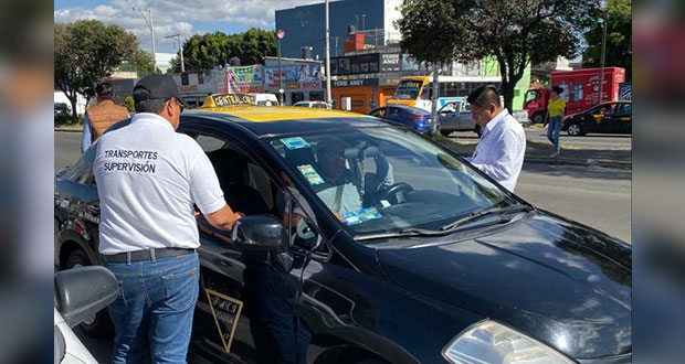 Aplican 45 infracciones por anomalías en transportes público y mercantil